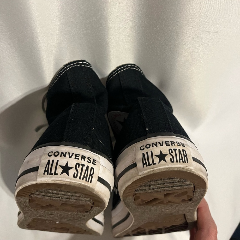 Converse Chuck Taylor High-Top Black All Stars Men’s 6, Womens 8 - Picture 4 of 6